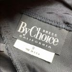 VINTAGE BLACK VELVET FITTED DRESS Photo 2