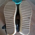 Musse & Cloud NWOB Cuca Espadrille Wedge black sandal size 10 Photo 6