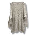 Torrid Off White Gray Long Sleeve V Neck Knit Pullover Sweater Sz 2X Photo 3