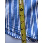Everlane Lyocell Blue Stripe Button Down Shirt Size Large Photo 6