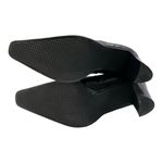 White Mountain BLACK LEATHER ANKLE BOOTS size 9.5 Photo 5