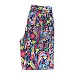 The Pioneer Woman Floral Capri Pant Blue Size M Photo 1