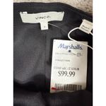 Vince NWT ‎ Wide Leg Cropped Pants Women Sz 8 Black Linen Blend Minimalist Career Photo 15