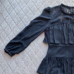 Gianni Bini  LBD Mia lace tiered closet staple cocktail Christmas New Year size 4 Photo 2