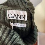 Ganni  Dark Green Wool‎ Sweater Vest Photo 10