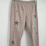 Anthropologie Sundry Star Blossom Print Yoga Jogger Pants Leggings Size 0 Photo 3