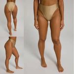 Good American Women’s Good Waist Reversible High Shine Cheeky Bikini Swim Bottom Photo 2