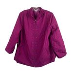 Allison Daley  Blazing Berry Lightweight Jacket Photo 0