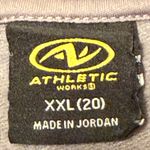 Athletic Works Men’s - hoodie sweatshirt - dark gray camo - very soft - XXL 20 - great condition, gently used, light wear. Kangaroo pocket. See pics for measurements. Smoke free home. Photo 3