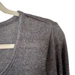 Xhilaration  Womens Sz XL Pullover Sweater Gray Long Sleeve Scoop Neck Knit Photo 3