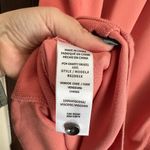 Splendid | Coral PInk Tencel Henley Neck Sleeveless Dress Sundress | Size Large Photo 7