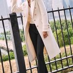 EXPRESS Editor Original Low Rise Bootcut Black Pant Size 6S Photo 1