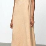 ZARA  Embroidered Linen Dress Photo 1