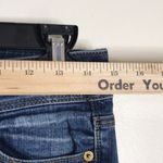 American Eagle dark denim kick boot super stretch jeans size 4 short Photo 4