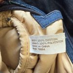 Chico's  Navy Quilted Shoulder Bag with Silver Chain Photo 3