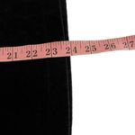 & Other Stories & Other Stories Velour Velvet Black Short Sleeve Shirt Photo 5