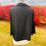 Rock & Republic Lightweight Gleaming studs Jacket Blazer black silver Photo 7