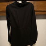Lulu's Black Mini Dress Romper Size XL Photo 0