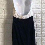 Vintage Scott McClintock halter lace open back dress Women's Size 10 Made In USA Photo 4