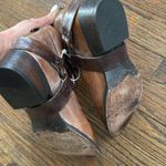 FREEBIRD by Steven  PHLOW LEATHER ANKLE BOOTIES SIZE 6 BROWN DISTRESSED LEATHER Photo 7