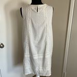 26. Maisie White Sleeveless Short Midi Dress Size Large Photo 7