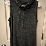 Gaiam  Sleeveless Yoga Hoodie- Color- Asphalt Heather Size XS Photo 0