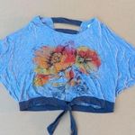Jolt Butterfly sleeve top with open back detail Photo 0