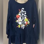 Free People Spring Forward Tunic Blue Photo 2