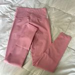 Wilo the Label Anthropologie Womens Small S Leggings Pink White Athleisure Yoga Photo 5