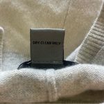 Premise  Gray and Cream Striped Cashmere Sweater Photo 4