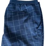 Uniqlo  Women's XL Plaid Dress Pants Elastic Waist Pull On Career Casual Photo 2