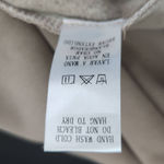 Doe & Rae  Tan Oversized Pullover NWT Size Small Tan Oversized Sweatshirt Photo 9