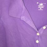 Lee Riders Fitted Purple Polo Top XL Photo 2