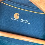 Carhartt  Blue Full Zip Jacket Womens XL 16-18 Lightweight Workwear Photo 1