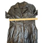 wilson's leather  The Leather Experts Womens Black Blazer Jacket Size Well Worn L Photo 9