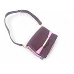Kate Spade carmel court kaela large multi-part interior purple leather Bag Purse Crossbody Photo 2