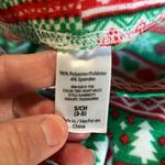 Christmas Leggings Knit Red Green Nordic Comfy Pants Womens Small Size undefined Photo 6