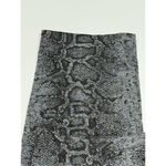 Susan Graver  Side Zip Crop Snakeskin Print Size 4 Petite Photo 5