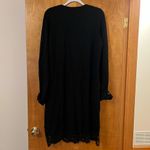Dorothee Schumacher Classic Black Long Sleeve Lace Hem Zipper Front NWOT Size 6 Photo 9