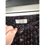 Free People We The Free by Joanie Cord Skirt in Black Combo Size 28 Photo 4