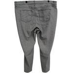 Tommy Hilfiger ‎ Womens Black White Houndstooth Stretchy Knit Dress Pants Photo 2