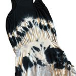 Young Fabulous and Broke YFB Tie Dye Sleeveless Dress Black Stretch Size Medium Photo 9