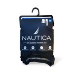 Nautica NWT Náutica Long Sleeve Active Stretch 2 Pcs Thermal Set Black M Photo 2