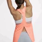 Nike  Dry-Fit Medalist Running Split Tank Top Blue Size Large Photo 3