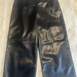Max Mara S   Wide Leg Pants Women's Black High Waist Seam Size XL Photo 0