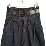 Jeanjer Vintage 80s 90s High Waisted Pleated Tapered Denim Trousers 13/14 Blue Size undefined Photo 1