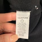 Talentless Nwot  Black Hoodie Sz Large Heavy Cotton Photo 3