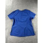 Urbane Performance Scrub Top Women Large Short Sleeve Blue Photo 1