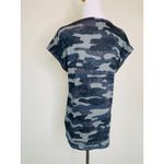 Lucky Brand  Lightweight Camo Print Black Gray T Shirt Sz Large Photo 1