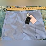 Anthropologie | AVEC LES FILLES 30 MINI SKORT Faux Leather in Wisteria NWT Photo 4